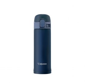 Garrafa Inox Zojirushi SM-PC30AD  300ML - Azul Marinho - Imagem 1