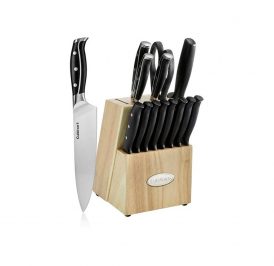 Jogo De Facas Cuisinart C77TRN-15P Preto  15 Peças - Imagem 1