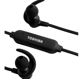 Fone de Ouvido Toshiba Wireless com Microfone - Preto RZE-BT31E - Imagem 1