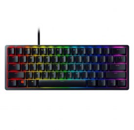 Teclado Gamer Razer Huntsman Mini 60% Interruptor Óptico Linear USB Inglês EUA - RZ03-03390500-R3U1 - Imagem 1