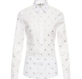 Camisa Tommy Hilfiger Feminina WW0WW26601-0LH-00 36 -  Mini Th Cube Foil - Imagem 1