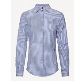TOMMY HILFIGER CAMISA F WW0WW26787-0X1-00-40 YD WE STP - COBAL - WW0WW26787-0X1-00-40 - Imagem 1