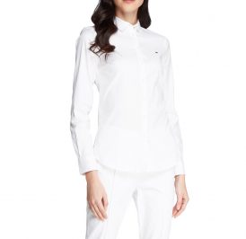 Camisa Tommy Hilfiger Feminina WW0WW26804-YAF-00 40 - Branco Clásico - Imagem 1