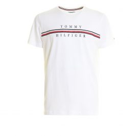 Camiseta Tommy Hilfiger Masculino MW0MW12520-YBR-00 L White - Imagem 1