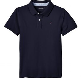 Camiseta Tommy Hilfiger Polo Masculino KB0KB00249-403 06 Preto - Imagem 1
