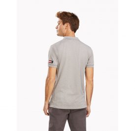 Camiseta Tommy Hilfiger Polo Masculino MW0MW12559-P9V-00 M Cloud Heather - Imagem 1