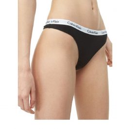 CALVIN KLEIN CALCINHA F D1617-001-L PRETO - Imagem 1