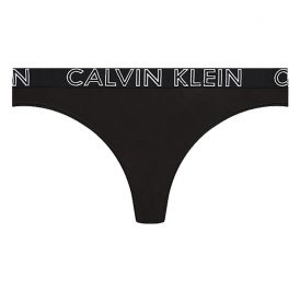 Calcinha Calvin Klein Feminina QD3636-001 M - Preto - Imagem 1