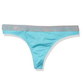 CALVIN KLEIN CALCINHA F QD3539-482-S AZUL - Imagem 1
