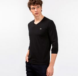 LACOSTE CAMISETA M TH6711-031-07 PRETO - TH6711-031-07 - Imagem 1