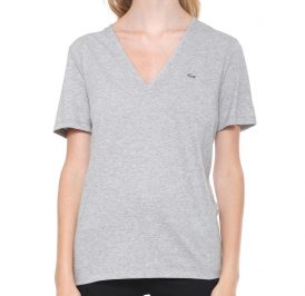 LACOSTE CAMISETA F TF3846-CCA-38 CINZA - TF3846-CCA-38 - Imagem 1