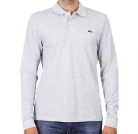 Camiseta Lacoste Polo Masculino L1313-CCA 08  Cinza - Imagem 1