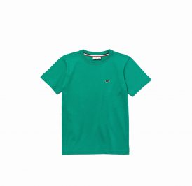 Camiseta Lacoste Polo Infantil Masculino TJ1442-CNQ 10A  Verde - Imagem 1