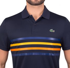 Camiseta Lacoste Polo Masculino DH3813-F9F 06  Azul - Imagem 1