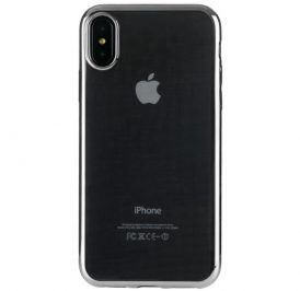 Capa iLuv iPhone XS-Max Vyneer Preto Transparente AIXPVYNEBK - Imagem 1
