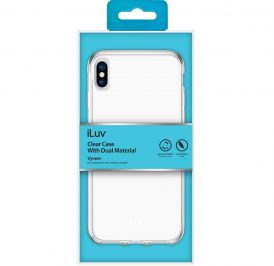 Capa iLuv iPhone XS-Max Vyneer Clear Transparente AIXPVYNECL - Imagem 1