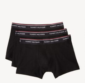 Cueca Tommy Hilfiger Masculino 1U87903842-990 S Preto - Imagem 1