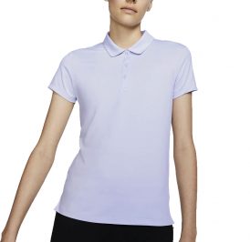 Camiseta Nike Polo Feminino 830421508 S - Roxa - Imagem 1