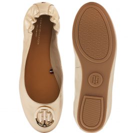 Sapatilha Tommy Hilfiger Feminina FW0FW02863709-709 37 Beige - Imagem 1