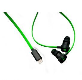 Fone De Ouvido Razer Hammerhead iOS App Com Microfone Preto/Verde - RZ04-02090100-R3U1 - Imagem 1