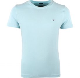 Camiseta Tommy Hilfiger Masculino KB0KB03836-412 16 Aqua Teal - Imagem 1