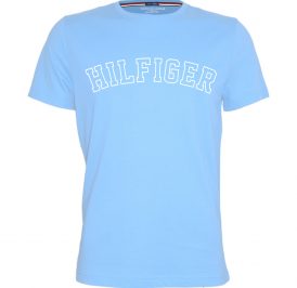 Camiseta Tommy Hilfiger Masculino UM0UM00263-421 M Celeste - Imagem 1