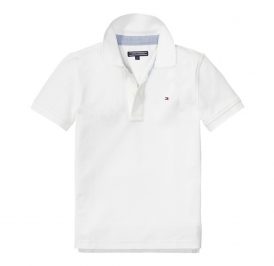 Camiseta Tommy Hilfiger Polo Masculino KB0KB00249-100 12 Branco - Imagem 1