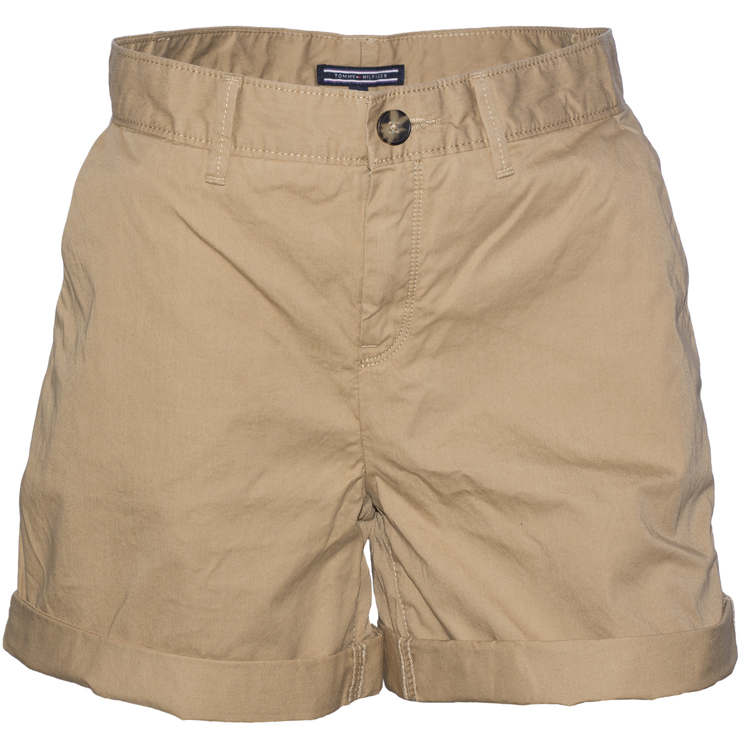 Short Tommy Hilfiger Feminina WW0WW19930-251 10 - Marrom