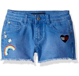 Short Tommy Hilfiger Feminina 61E35020-901 16 - Azul 1 Short Tommy Hilfiger Feminina 61E35020-901 16 - Azul - Image 1