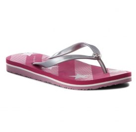 Chinelo Tommy Hilfiger Feminina FW0FW02384633-633 39 Rosa - Imagem 1