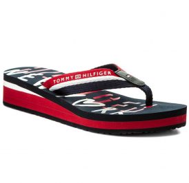 Chinelo Tommy Hilfiger Feminina FW0FW02391020-020 37 Preto - Imagem 1