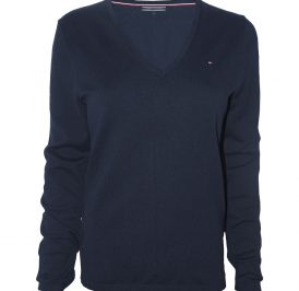 Suéter Tommy Hilfiger Feminina 1M57637066-475 MD Marinho - Imagem 1