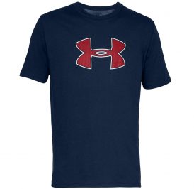 Camiseta UNDER ARMOUR Masculino 1329583-408 MD Big Logo SS-Navy - Imagem 1