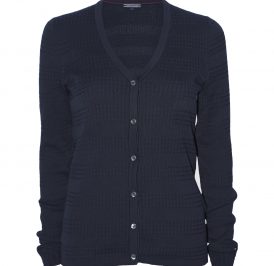 Suéter Tommy Hilfiger Feminina WW0WW21244-403 S Azul Marinho - Imagem 1