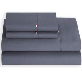 TOMMY HILFIGER JUEGO DE SABANA 10T1440-QN-F1-021-046-QEEN FOLKSTONE GREY - 10T1440-QN-F1-021-046-QEEN - Imagem 1