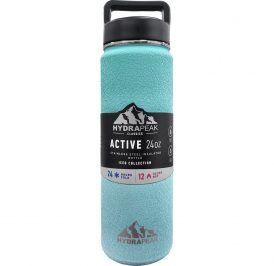 Garrafa Térmica Hydrapeak HP-ICED-24-TURQUOISE Coleção De Gelo 709ML  Turquesa - Imagem 1