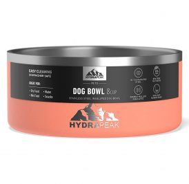 Comedouro Para Cachorro Hydrapeak HP-BOWL-8-PEACH 2L - Pêssego - Imagem 1