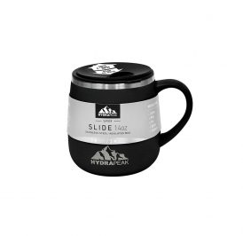 Caneca Térmica Hydrapeak HP-SLIDE-14-BLACK 414ML  Preto - Imagem 1