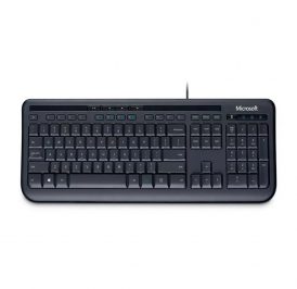 Teclado Microsoft 600 USB Inglês Preto - ANB-00001 - Imagem 1
