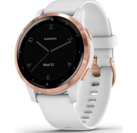 RELOGIO GARMIN VIVOACTIVE 4S  GPS WHITE ROSE GOLD - 010-02172-22 - Imagem 1