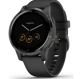 RELOGIO GARMIN VIVOACTIVE 4S  GPS BLACK SLATE - 010-02172-12 - Imagem 1