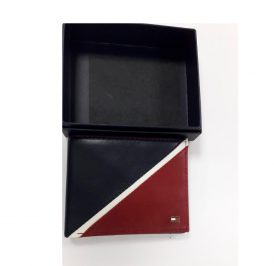 TOMMY HILFIGER BILLETERA M 31TLE13071-400-097-OS NAVY/RED - 31TLE13071-400-097-OS - Imagem 1