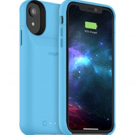 Case E Carregador Wireless Mophie Para Iphone XR Juice Pack Access Azul 401002822 - Imagem 1
