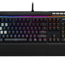Teclado Gamer Mecânico USB HyperX Alloy Elite Iluminação RGB Inglês - Preto HX-KB2R22-US/R2 - Imagem 1