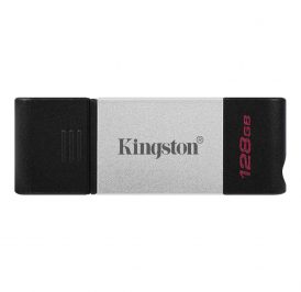 Pendrive Kingston DataTraveler 80 128GB USB-C - DT80/128GB - Imagem 1