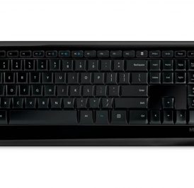 Teclado Microsoft 850 Wireless Inglês Preto - PZ3-00001 - Imagem 1