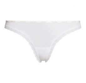 CALVIN KLEIN CALCINHA F D3445-100-S BRANCA - Imagem 1