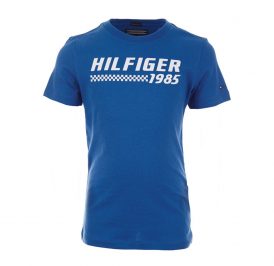 Camiseta Tommy Hilfiger Masculino KB0KB03911-493-10 Azul - Imagem 1