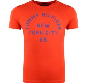 Camiseta Tommy Hilfiger Masculino KB0KB03911-610-10 Vermelho - Imagem 1