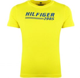 Camiseta Tommy Hilfiger Masculino KB0KB03911-711-10 Amarelo - Imagem 1
